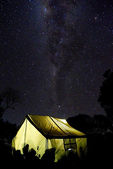 Tent at Night